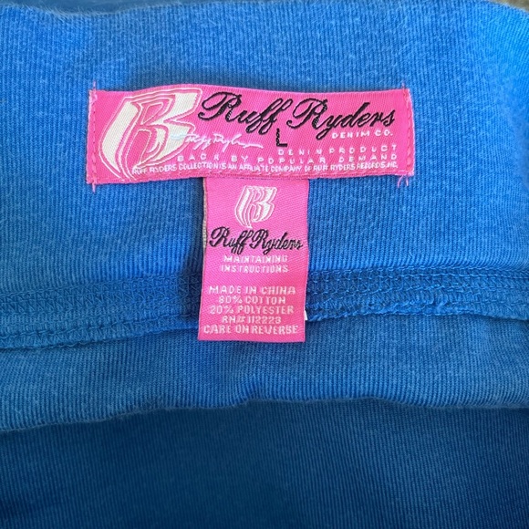 Ruff Ryder Y2K Track Jacket and Skirt Velvet Set - Picture 10 of 16